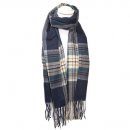 SCARF131- PK OF 12- MENS CHECKED SCARF