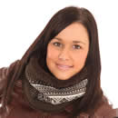 Wholesale adults unisex soft lined neckwarmer snood