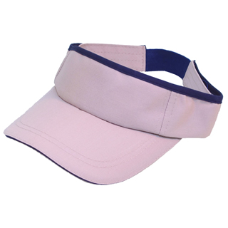 Wholesale pink lightweight visor with sandwich peak