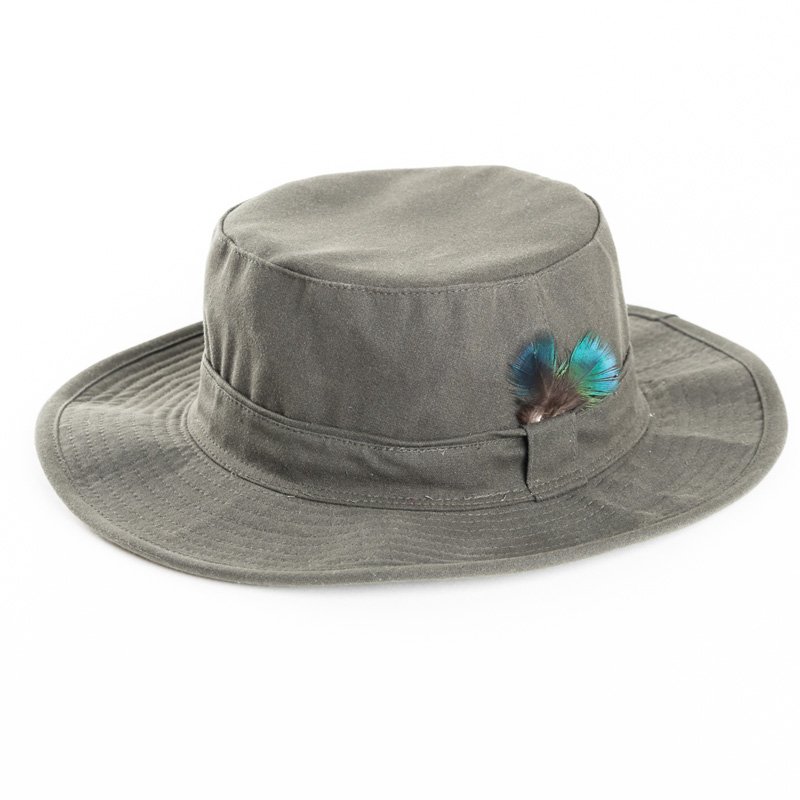 Wholesale wax hatsA1414Mens wide brim wax hat SSP Hats