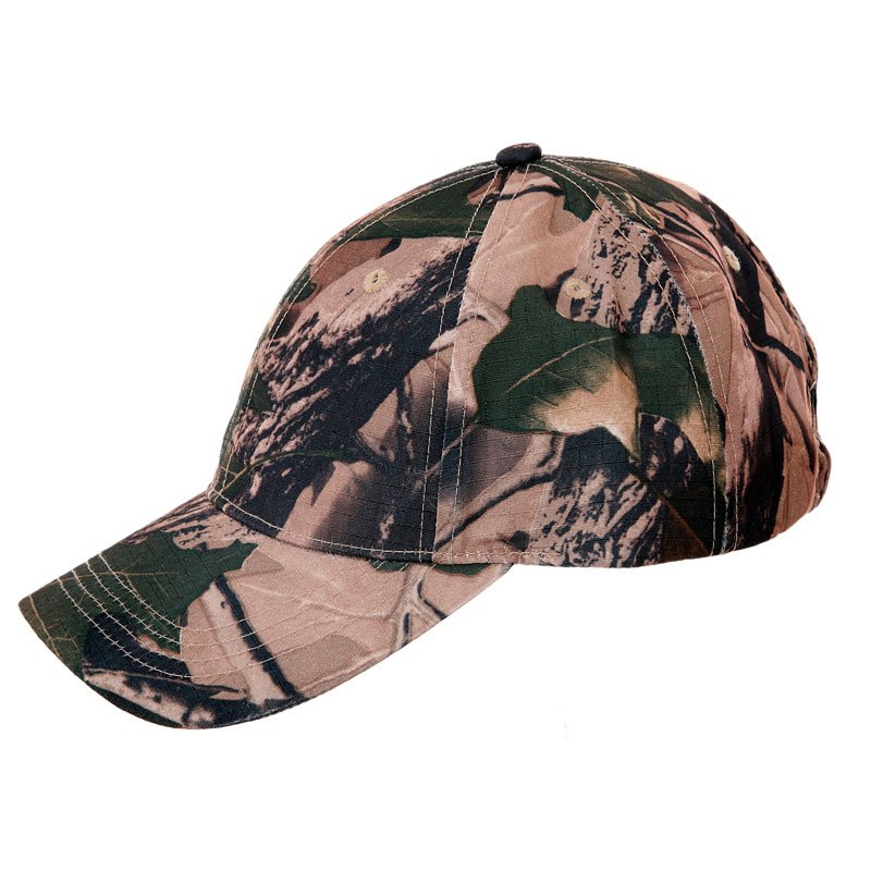 Wholesale baseball caps-A68-Woodland camo baseball cap - SSP Hats