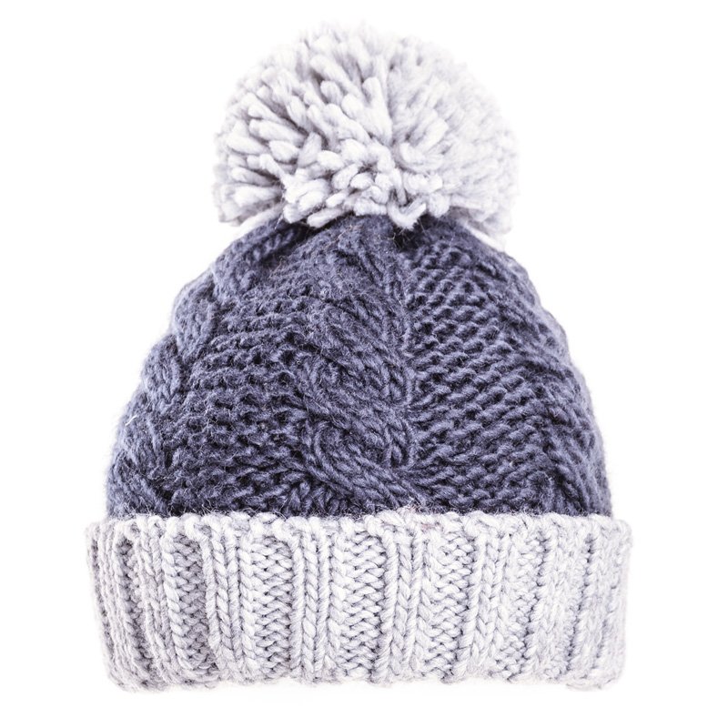 Wholesale childrens hats-C595-Boys cable knit bobble hat ...