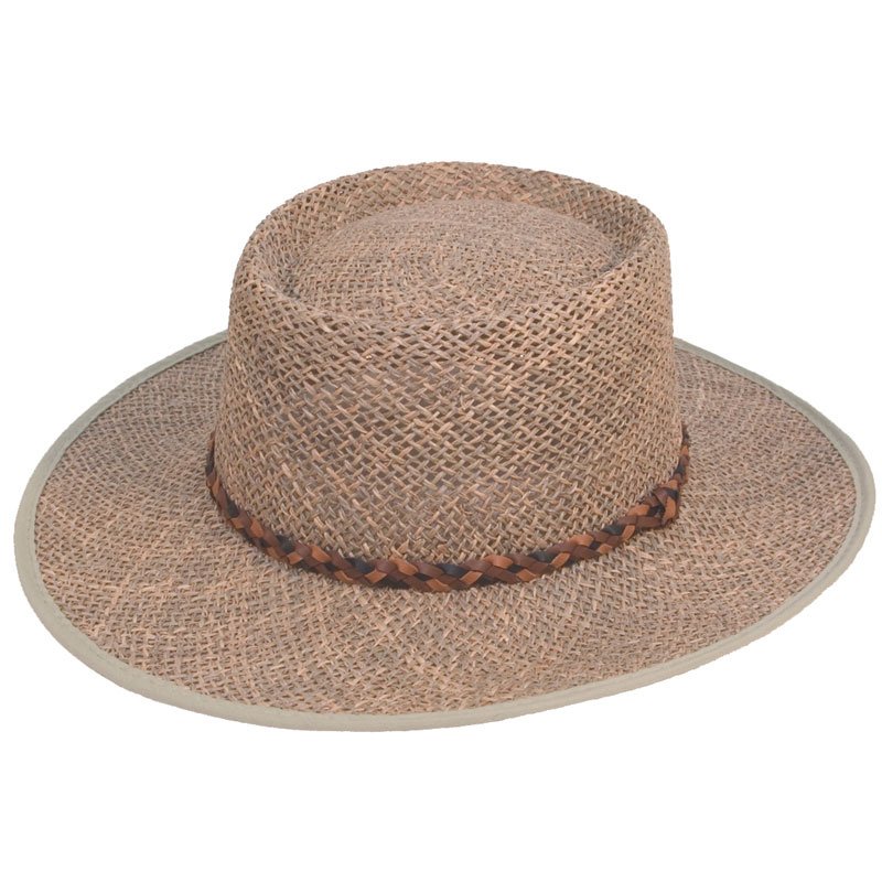 Wholesale straw hats-S19-Best men's seagrass straw hat