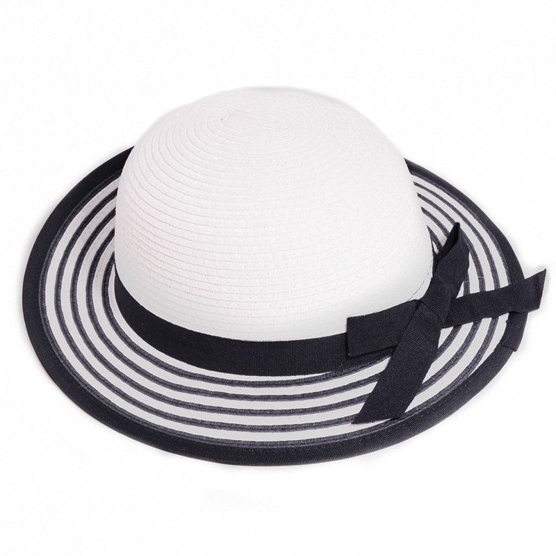 Wholesale straw hatsSC53Girls straw wide brim hat SSP Hats
